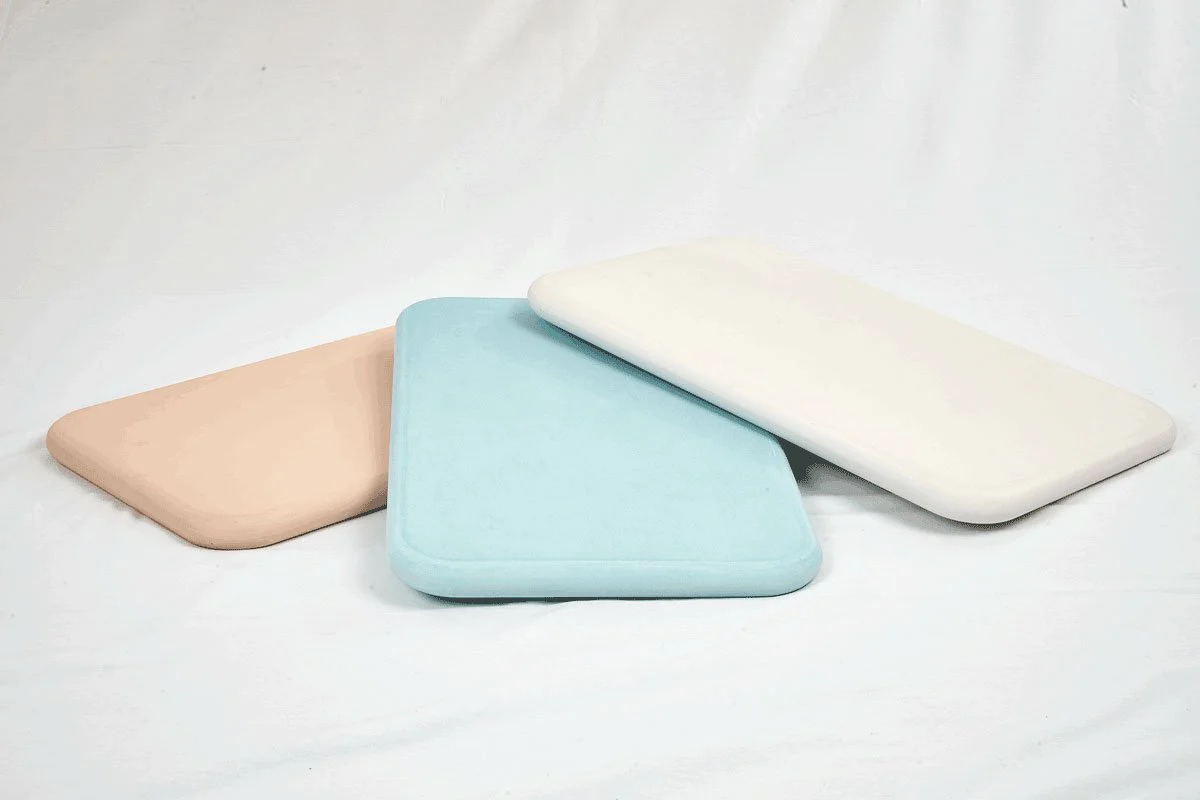 Konoha "Gifts of Nature" eco-friendly Clay Bath Mats | PINK - Image 9