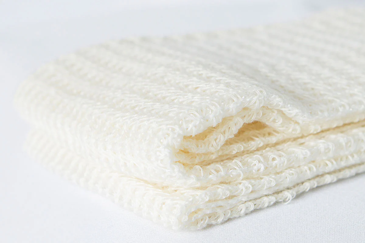 Konoha  "Gifts of Nature" eco Body Cloth - BAMBOO Hardness: ◻️◻️◻️◼️◻️     Foaming: ◼️◻️◻️ - Image 3