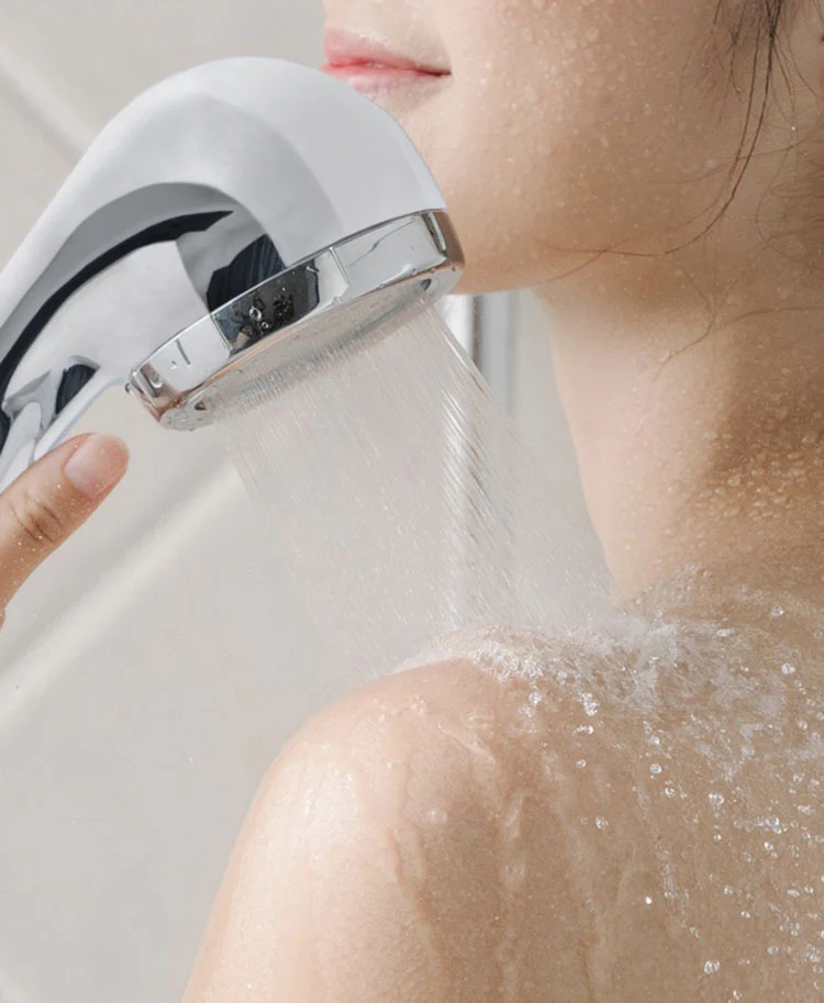 amane 02-S Deluxe Shower Head - Premium Chrome - Image 7